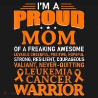 Leukemia Cancer Awareness Survivor Orange Ribbon Mom Toddler T-Shirt thumb 4