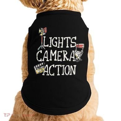 Lights Camera Action Film Director Doggie Tank