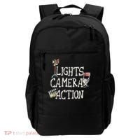 Lights Camera Action Film Director Backpack thumb 0