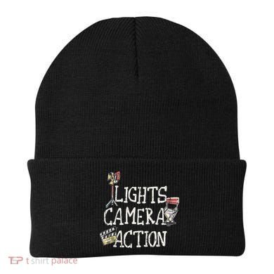 Lights Camera Action Film Director Beanie