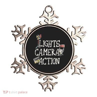 Lights Camera Action Film Director Ornament