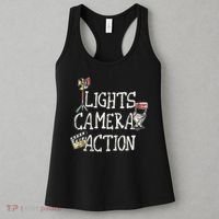 Lights Camera Action Film Director Women's Tank Top thumb 3