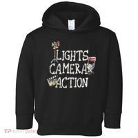 Lights Camera Action Film Director Toddler Hoodie thumb 0