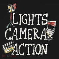 Lights Camera Action Film Director Toddler T-Shirt thumb 4