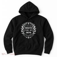 Lung Cancer Awareness For My Mom Lung Cancer Warrior Hoodie thumb 0