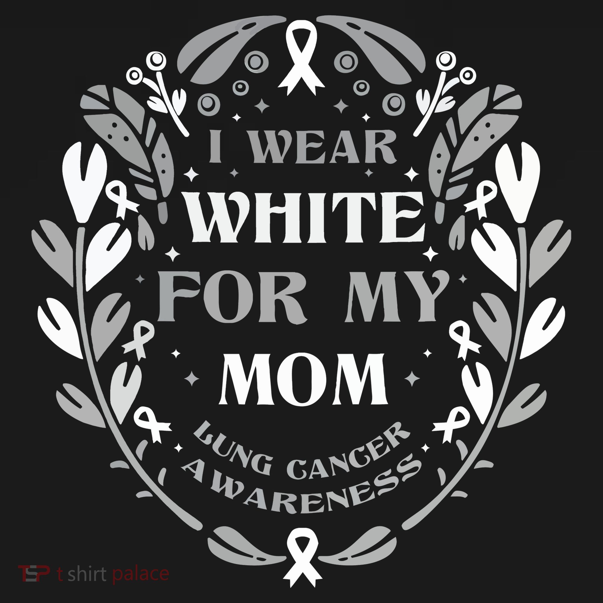 Lung Cancer Awareness For My Mom Lung Cancer Warrior Women's Hoodie