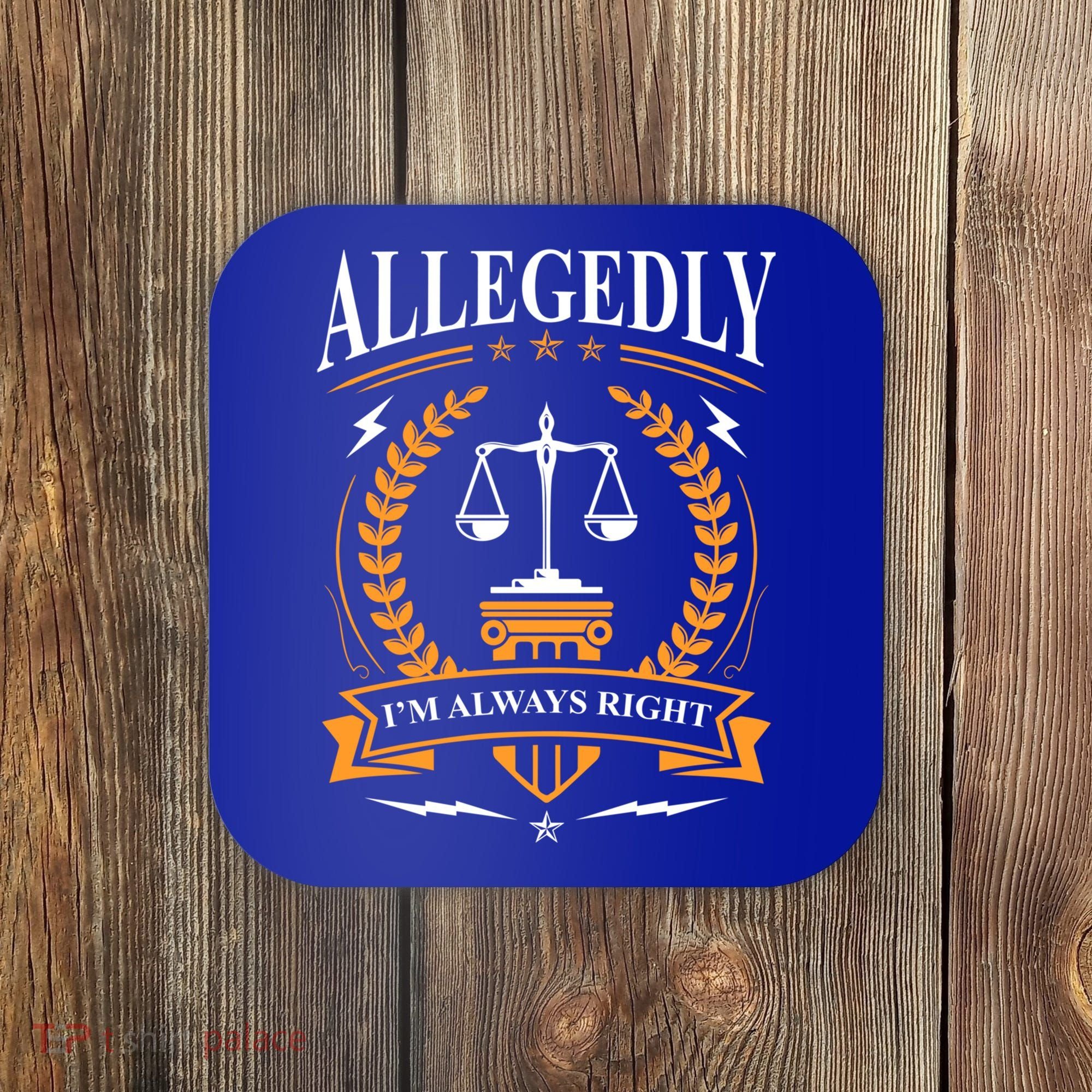 Lawyer Court Attorney Law School Student Gift Future Lawyers Gift Coaster