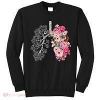 Lungs Cancer Awareness Bloomi Anatomy Classic Sweatshirt thumb 0