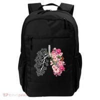 Lungs Cancer Awareness Bloomi Anatomy Classic Backpack thumb 0