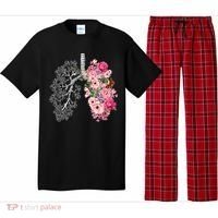 Lungs Cancer Awareness Bloomi Anatomy Classic Pajama Set thumb 0