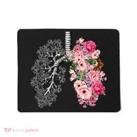 Lungs Cancer Awareness Bloomi Anatomy Classic Mousepad thumb 0
