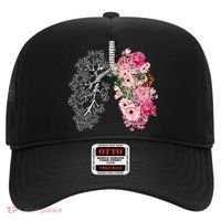 Lungs Cancer Awareness Bloomi Anatomy Classic Hat thumb 0