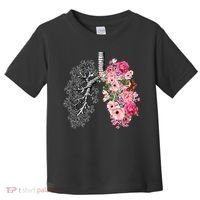 Lungs Cancer Awareness Bloomi Anatomy Classic Toddler T-Shirt thumb 0