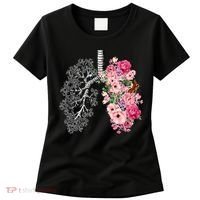 Lungs Cancer Awareness Bloomi Anatomy Classic Women's T-Shirt thumb 0
