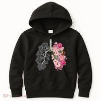 Lungs Cancer Awareness Bloomi Anatomy Classic Kids Hoodie thumb 0