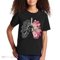 Lungs Cancer Awareness Bloomi Anatomy Classic Kids T-Shirt thumb 2