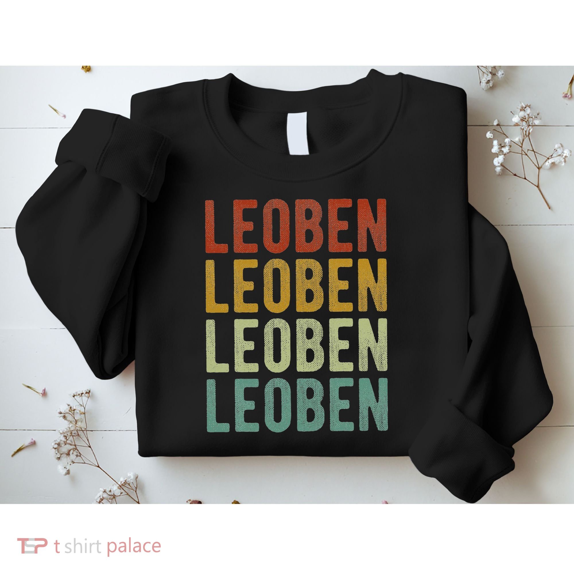 Leoben City Austria Retro Sweatshirt