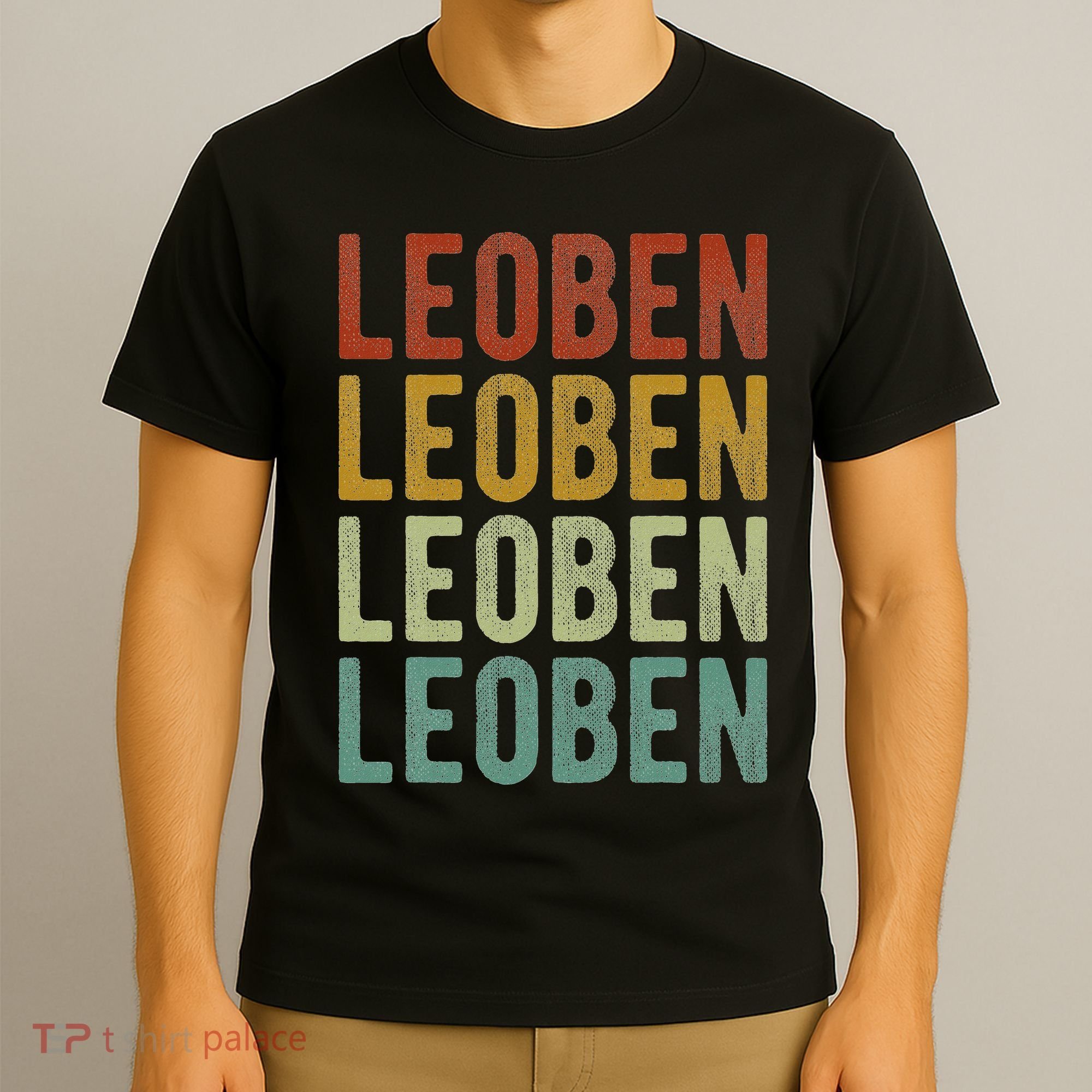 Leoben City Austria Retro T-Shirt