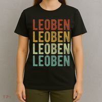 Leoben City Austria Retro T-Shirt thumb 4