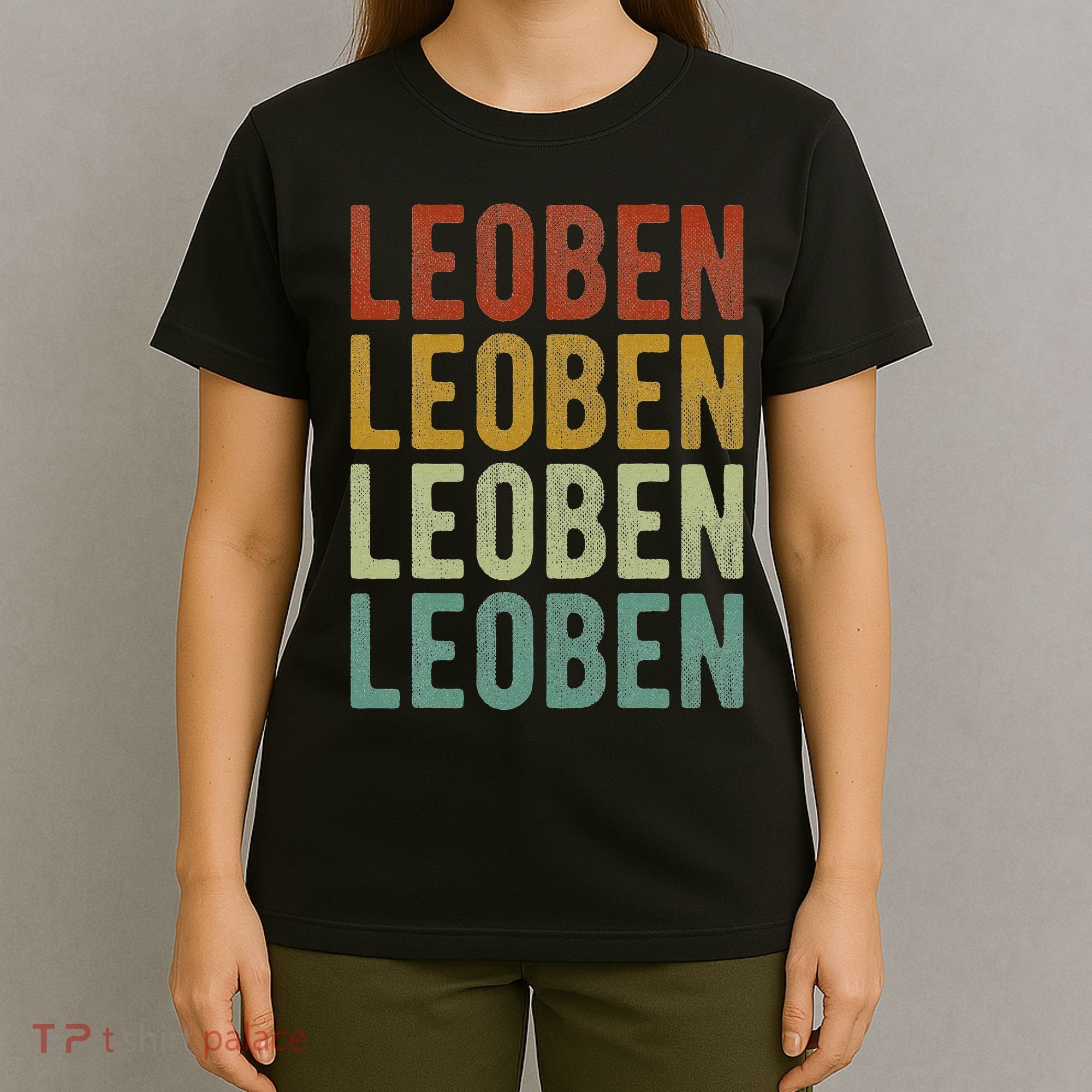 Leoben City Austria Retro T-Shirt