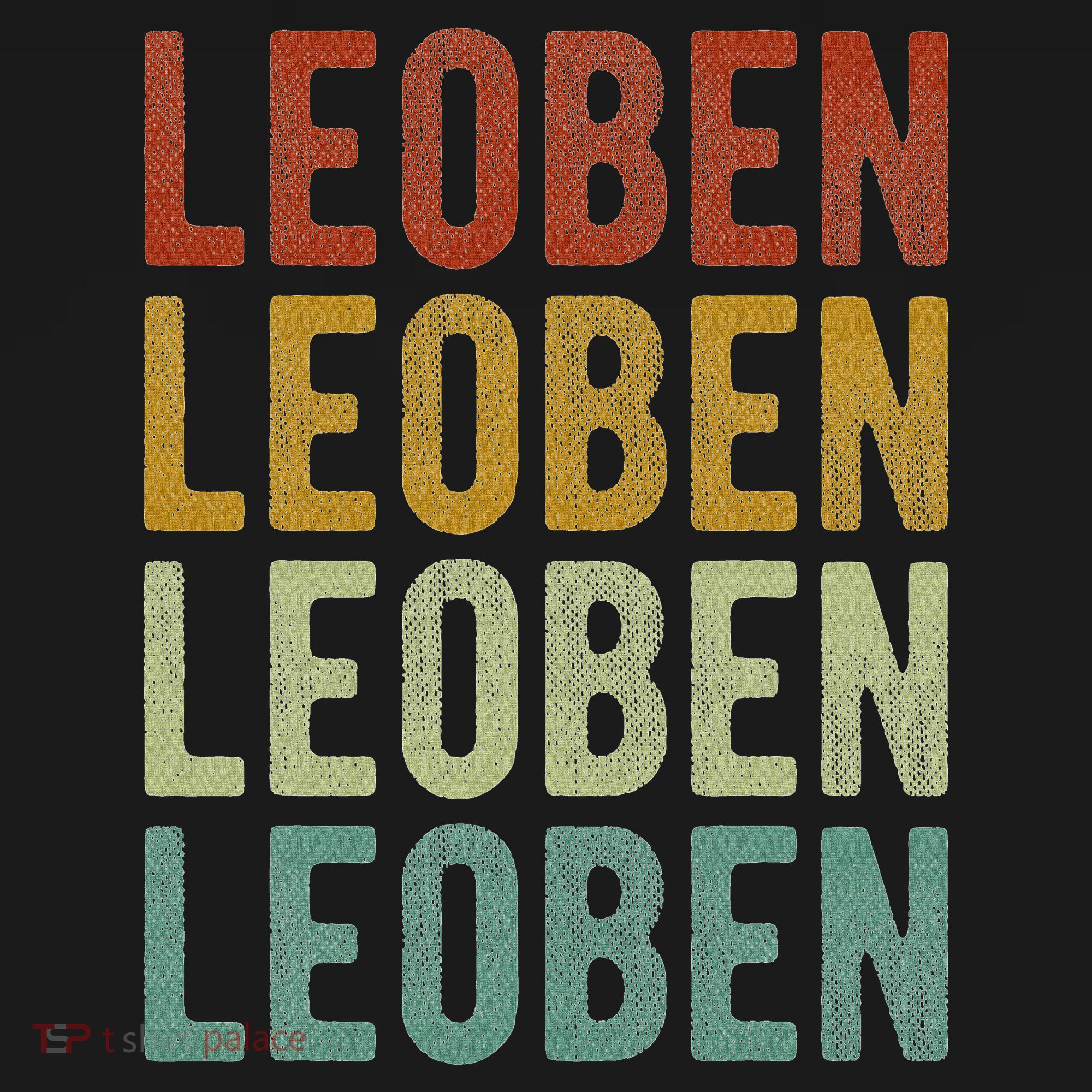 Leoben City Austria Retro Polo