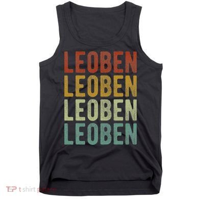Leoben City Austria Retro Tank Top