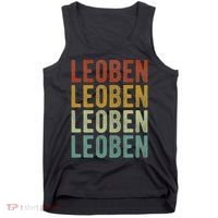 Leoben City Austria Retro Tank Top thumb 0
