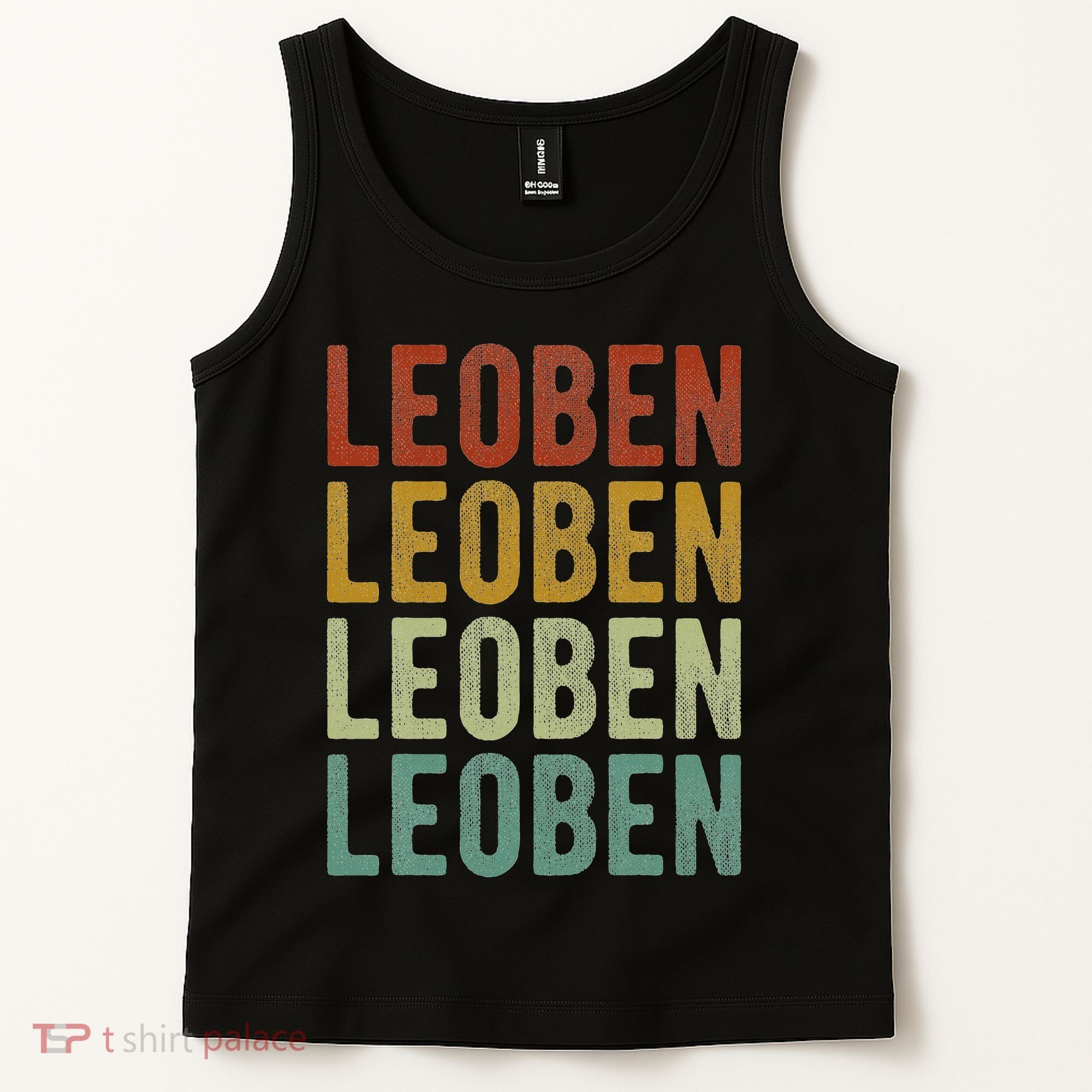 Leoben City Austria Retro Tank Top