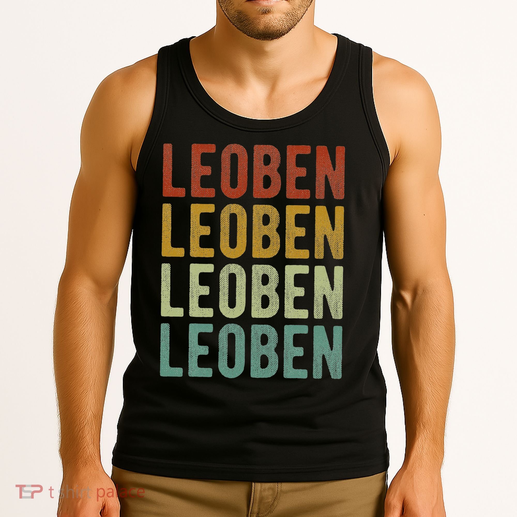 Leoben City Austria Retro Tank Top