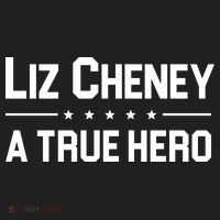 Liz Cheney A True Hero Golf Towel thumb 3