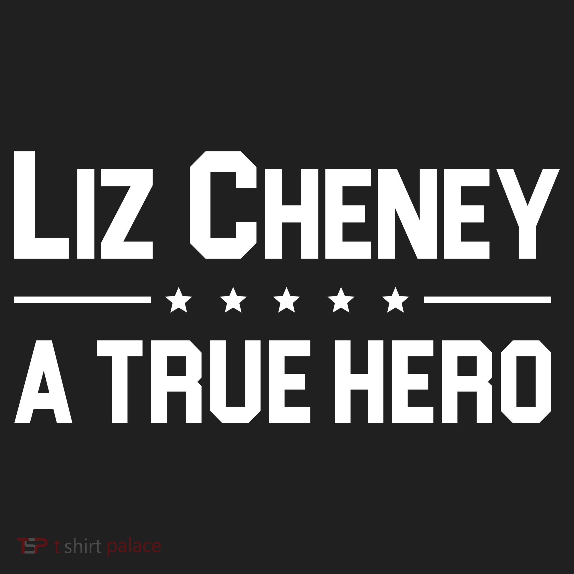 Liz Cheney A True Hero Golf Towel