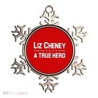 Liz Cheney A True Hero Ornament thumb 0