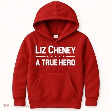 Liz Cheney A True Hero Kids Hoodie