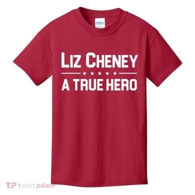 Liz Cheney A True Hero Kids T-Shirt