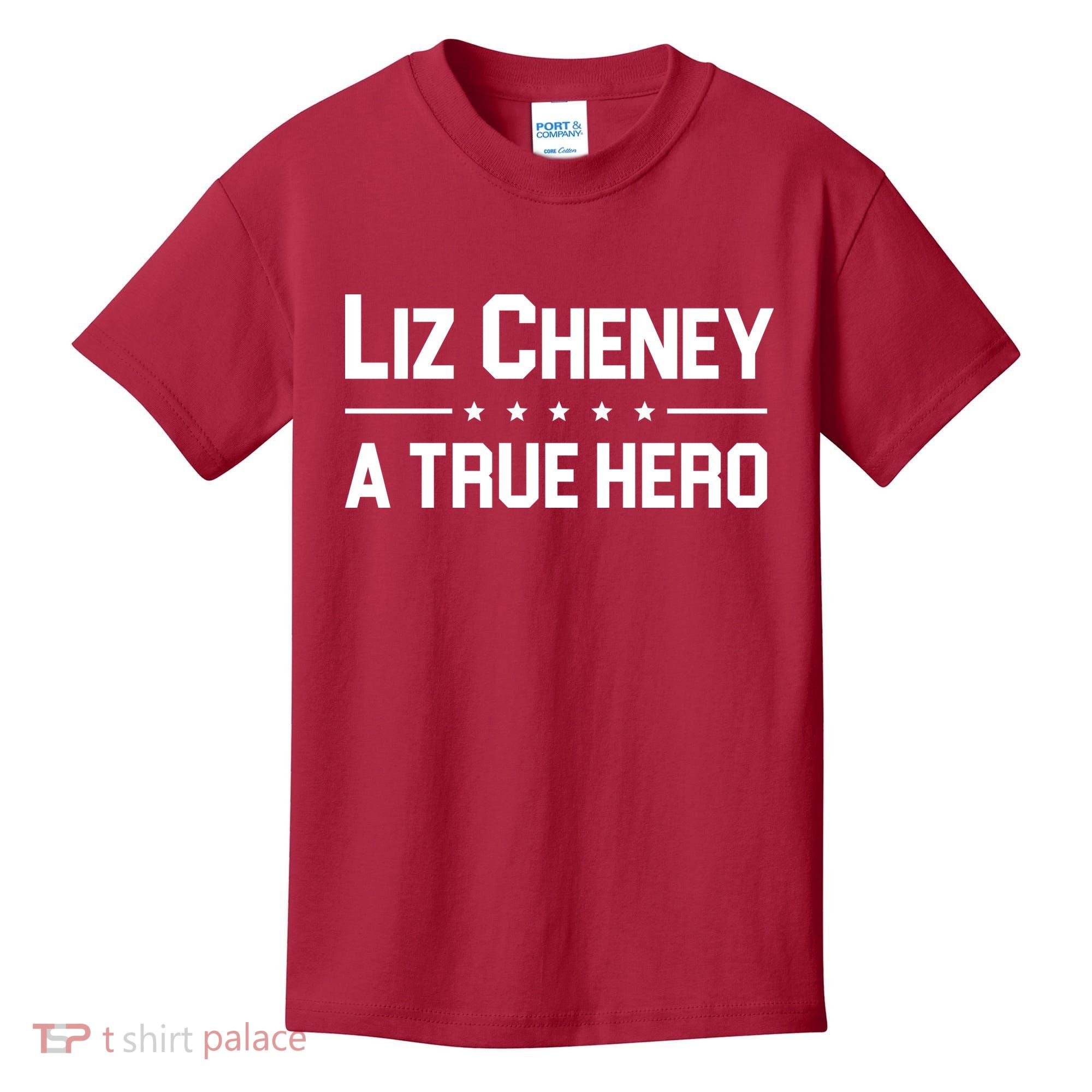 Liz Cheney A True Hero Kids T-Shirt