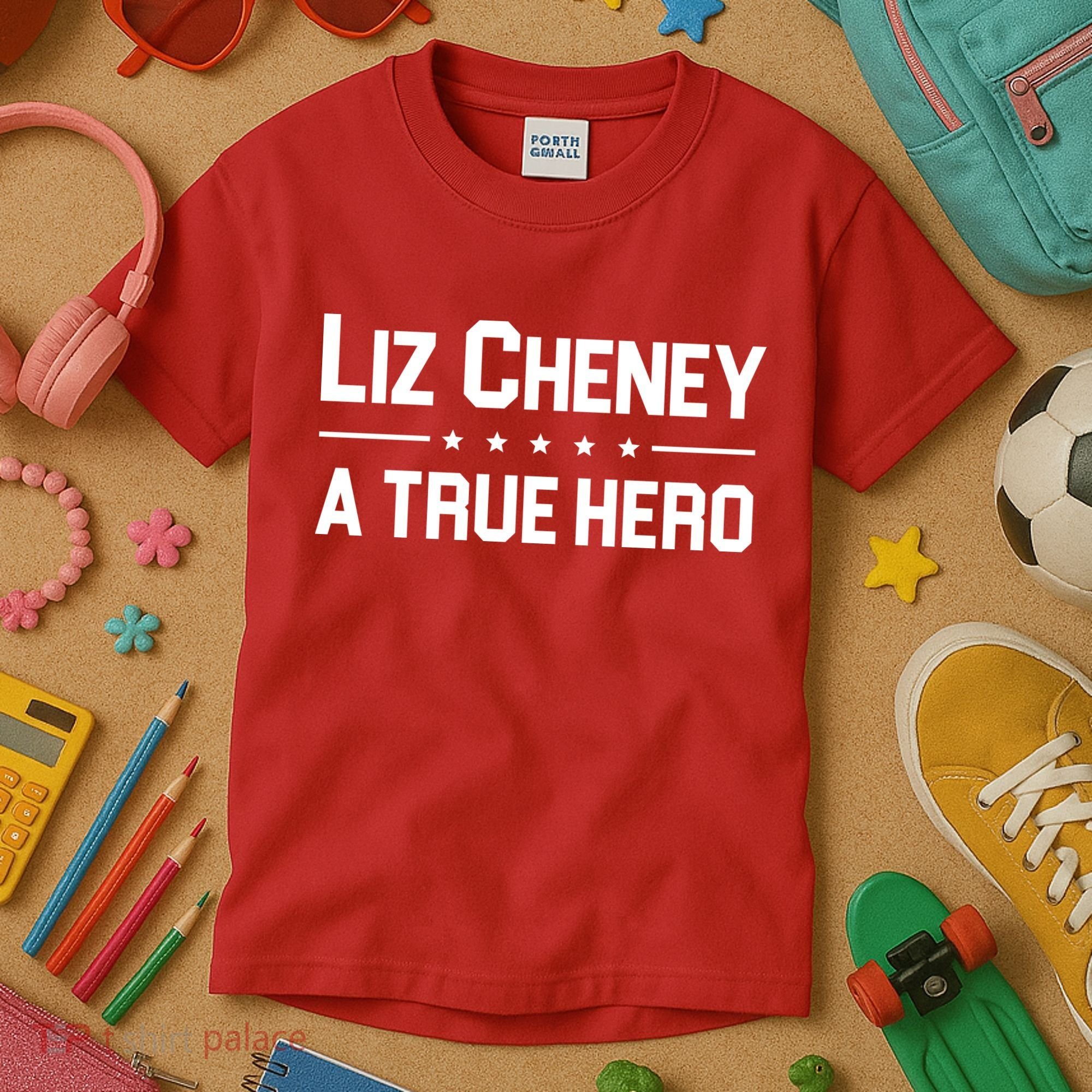 Liz Cheney A True Hero Kids T-Shirt