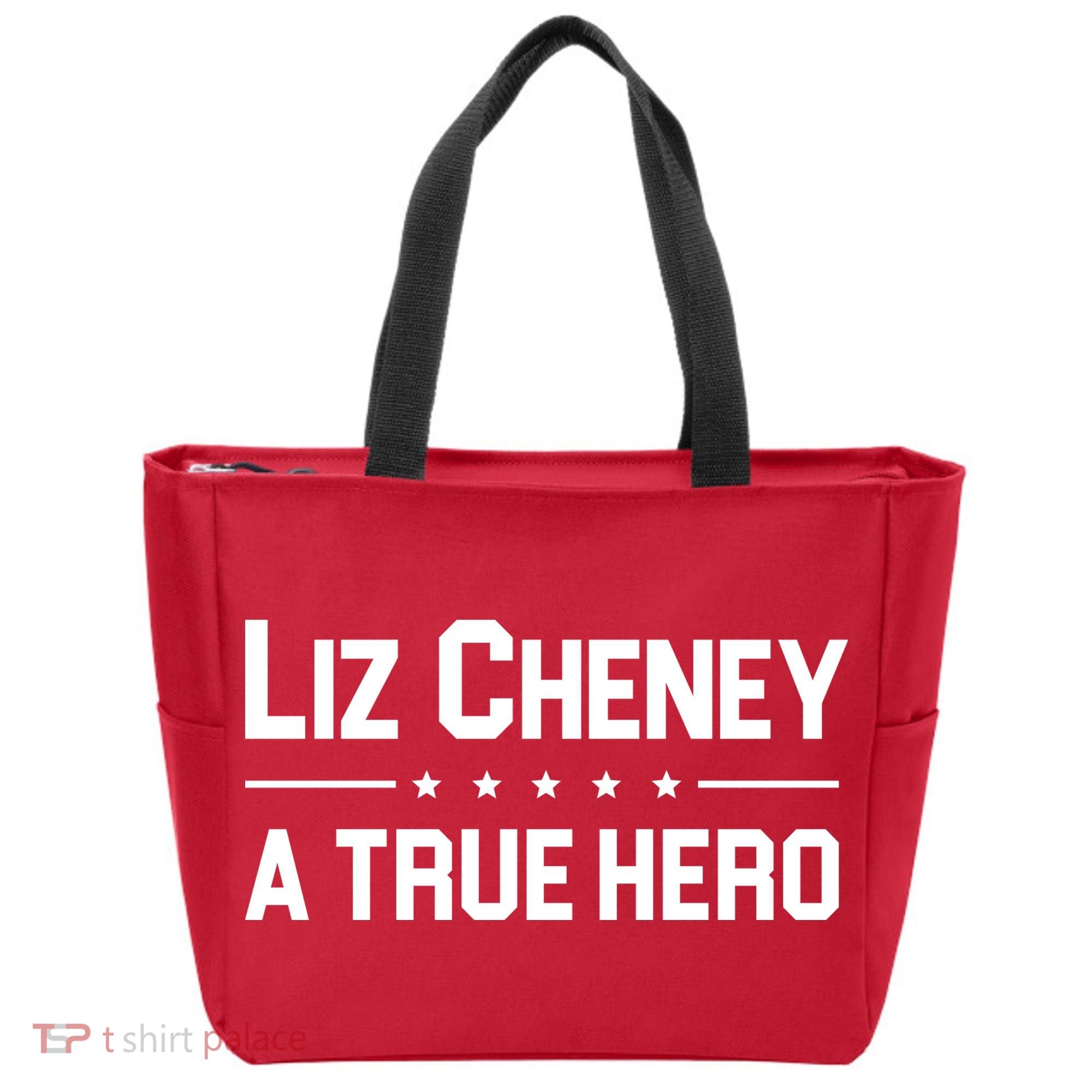 Liz Cheney A True Hero Tote Bag