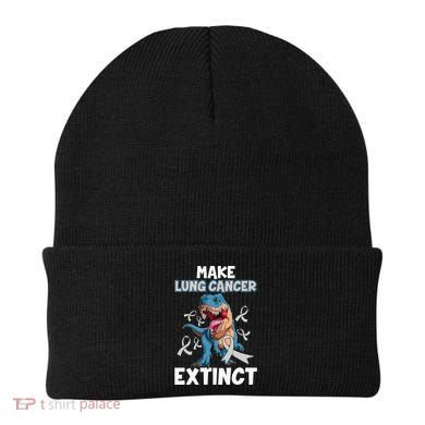 Lung Cancer Awareness Make Lung Cancer Extinct Beanie