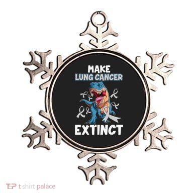 Lung Cancer Awareness Make Lung Cancer Extinct Ornament