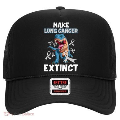 Lung Cancer Awareness Make Lung Cancer Extinct Hat