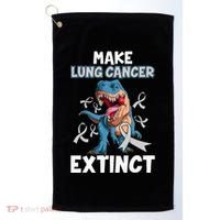 Lung Cancer Awareness Make Lung Cancer Extinct Golf Towel thumb 0