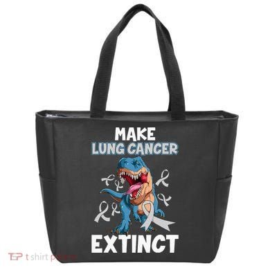 Lung Cancer Awareness Make Lung Cancer Extinct Tote Bag