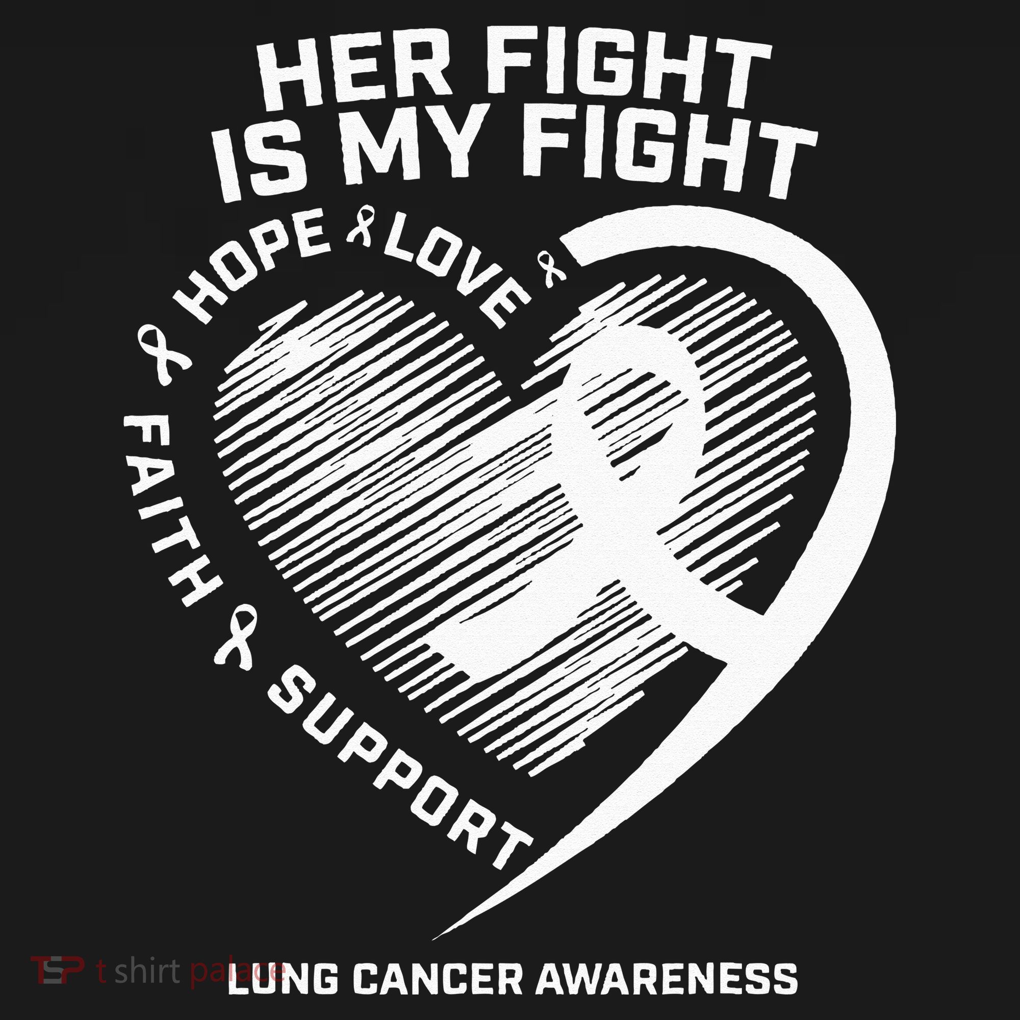 Lung Cancer Awareness Gifts Grandma Mom Wife Fight Women's Tank Top