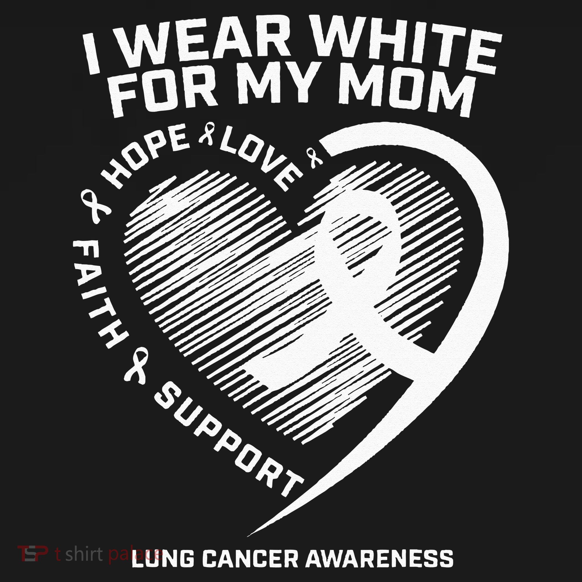 Lung Cancer Awareness Gifts Mom Lung Cancer Ribbon Apron