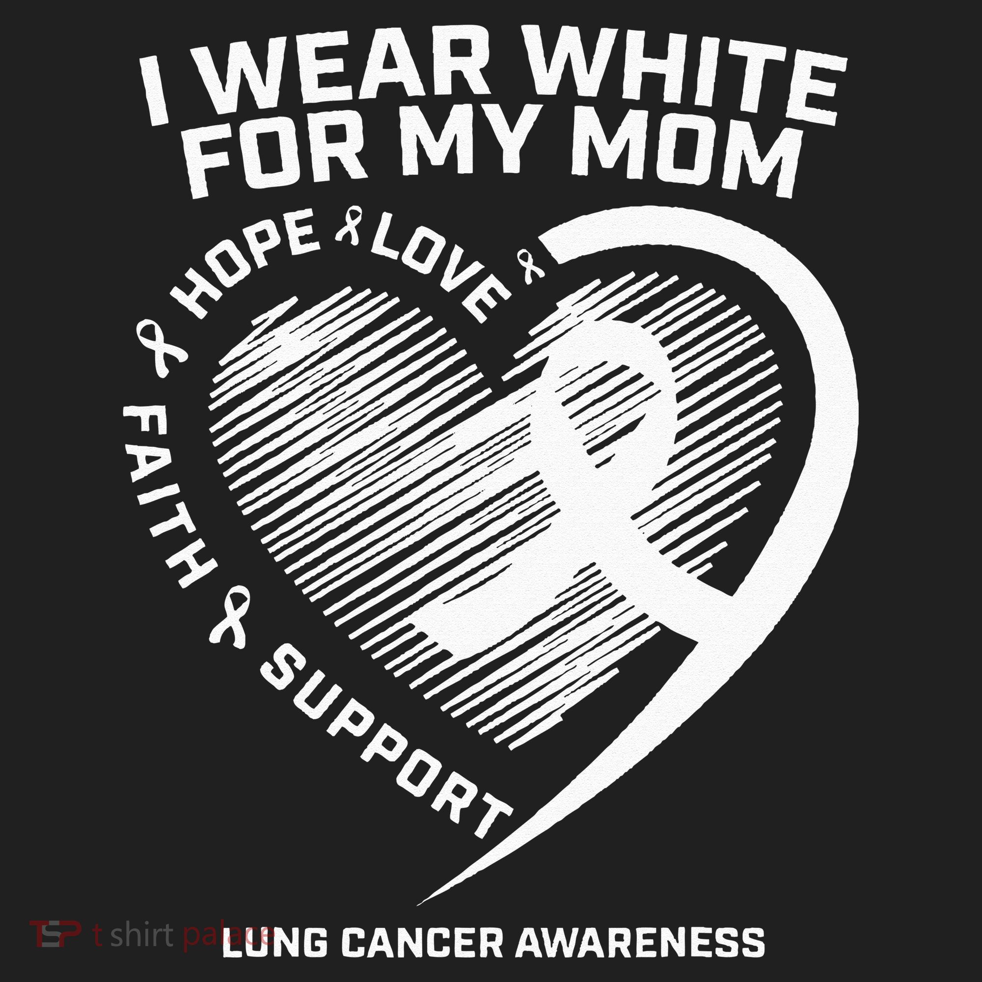 Lung Cancer Awareness Gifts Mom Lung Cancer Ribbon Hat