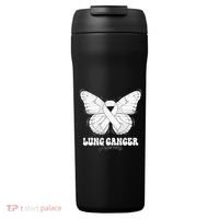 Lung Cancer Awareness Month White Ribbon Butterfly 24oz Duet Stainless Steel Tumbler thumb 0