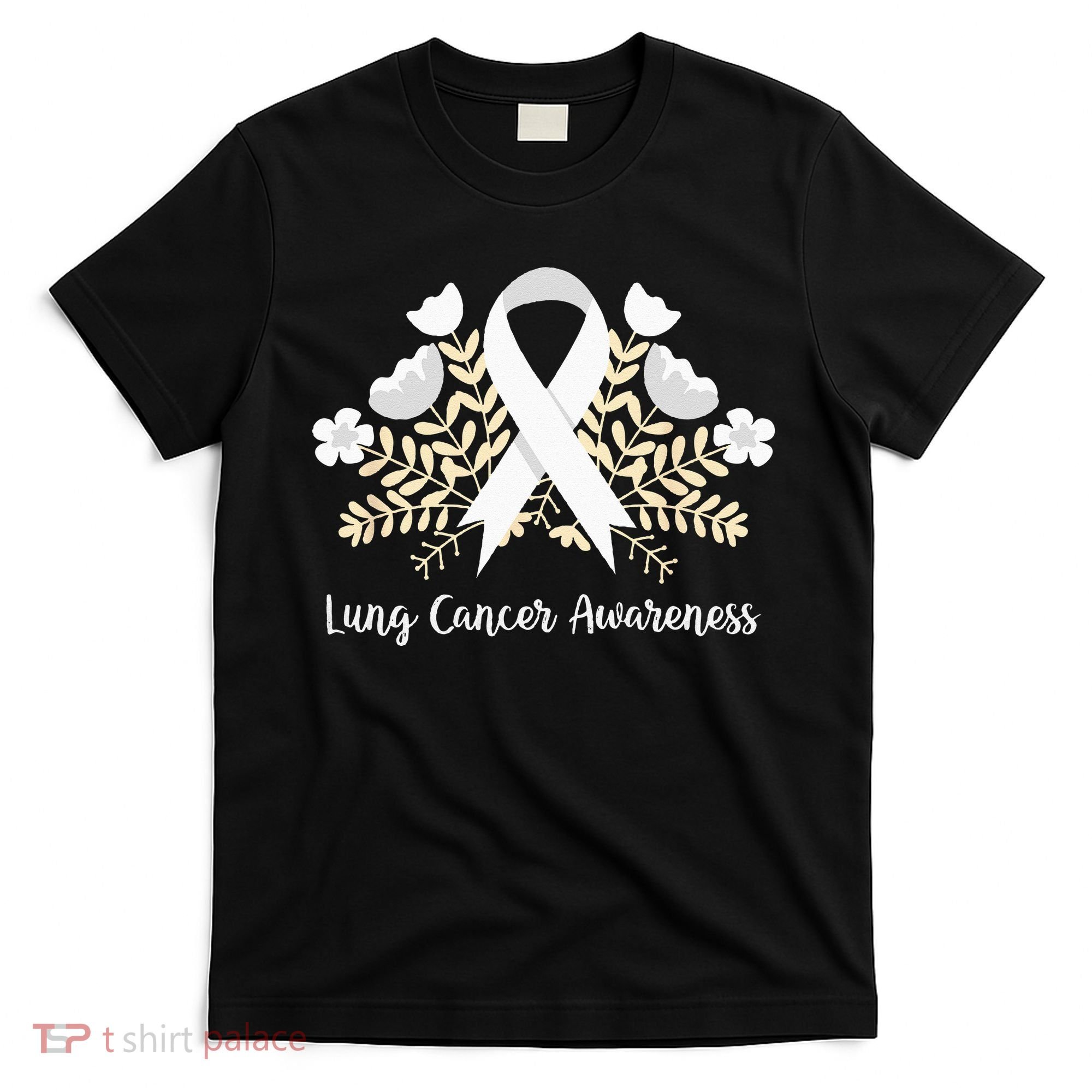 Lung Cancer Awareness Ribbon Lung Cancer T-Shirt