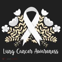 Lung Cancer Awareness Ribbon Lung Cancer Zone Performance Long-Sleeve T-Shirt thumb 2