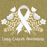 Lung Cancer Awareness Ribbon Lung Cancer Garment-Dyed Women's Muscle Tee thumb 6