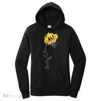 Lung Cancer Awareness Sunflower Women's Hoodie thumb 0